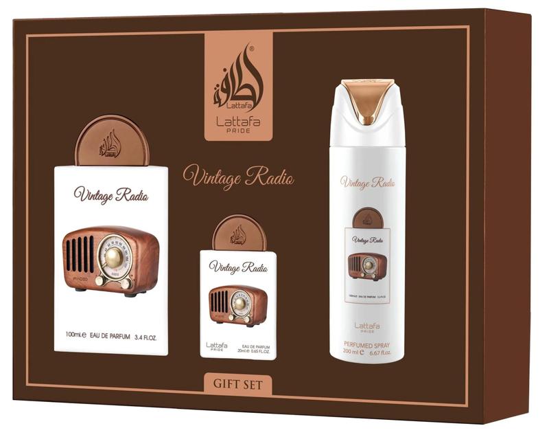 Perfume Lattafa Vintage Radio em Promoção no Magazine Luiza